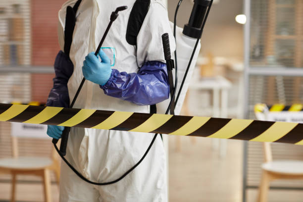 Professional Biohazard Cleanup technician working in DuPont, WA